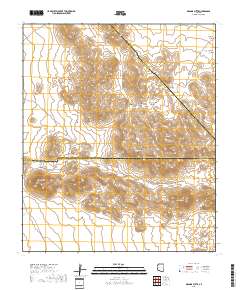 Orange Butte 2018 topographic map thumbnail