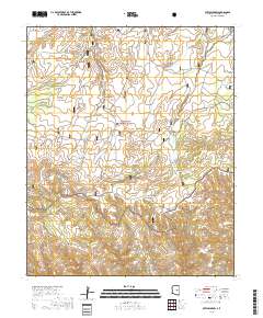Outlaw Draw 2018 topographic map thumbnail