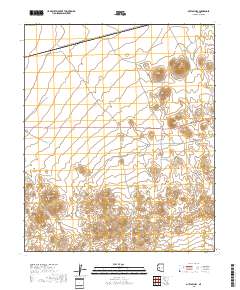 Outlaw Hill 2018 topographic map thumbnail