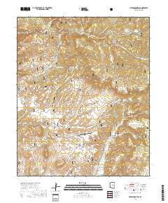 Oxbow Mountain 2018 topographic map thumbnail