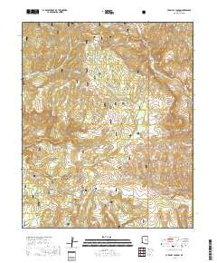 Parallel Canyon 2018 topographic map thumbnail