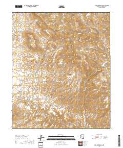 Park Creek Cabins 2018 topographic map thumbnail