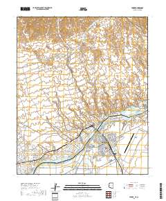 Parker 2018 topographic map thumbnail