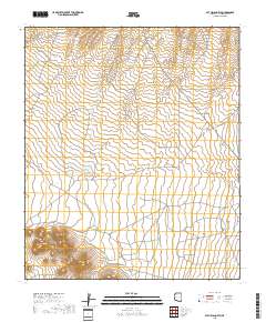 Pat Hills North 2018 topographic map thumbnail