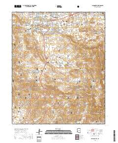 Payson South 2018 topographic map thumbnail