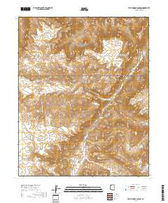 Peach Springs Canyon 2018 topographic map thumbnail