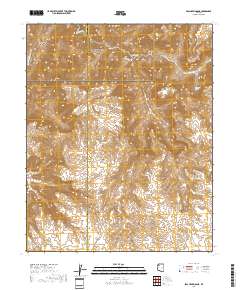 Peach Springs NE 2018 topographic map thumbnail