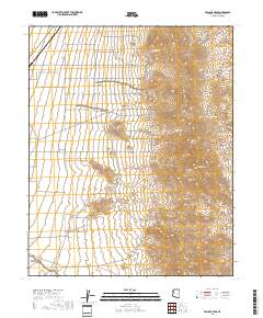 Peacock Peak 2018 topographic map thumbnail