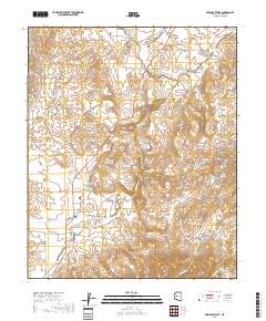 Peeples Valley 2018 topographic map thumbnail