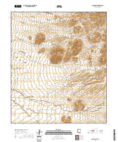 Penitas Hills 2018 topographic map thumbnail