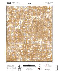 Penitentiary Mountain 2018 topographic map thumbnail