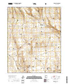 Peterson Flat 2018 topographic map thumbnail