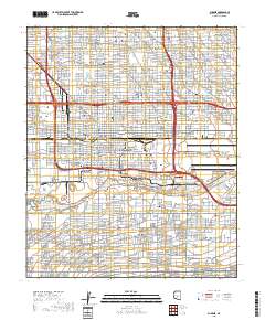 Phoenix 2018 topographic map thumbnail