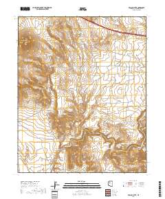 Picacho Butte 2018 topographic map thumbnail