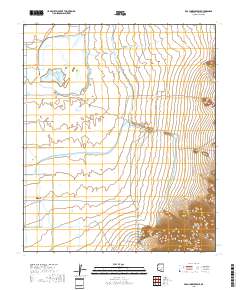 Picacho Reservoir 2018 topographic map thumbnail