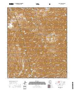 Pinal Ranch 2018 topographic map thumbnail