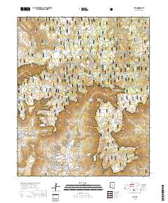 Pine 2018 topographic map thumbnail
