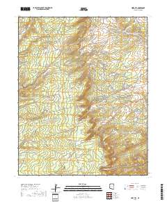 Piney Hill 2018 topographic map thumbnail