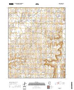 Pinon 2018 topographic map thumbnail