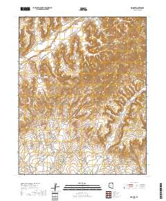 Pinon NW 2018 topographic map thumbnail