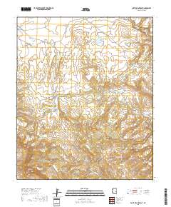 Point of Pines East 2018 topographic map thumbnail