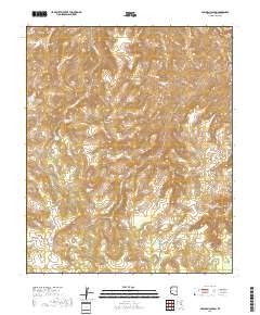 Popcorn Canyon 2018 topographic map thumbnail