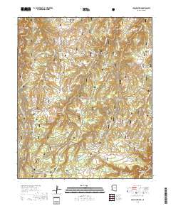 Porcupine Ridge 2018 topographic map thumbnail