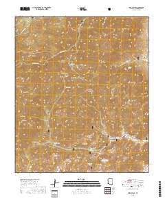 Portal Peak 2018 topographic map thumbnail