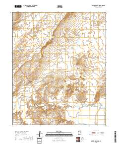 Potter Mesa Tank 2018 topographic map thumbnail