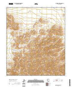 Potter Mountain 2018 topographic map thumbnail