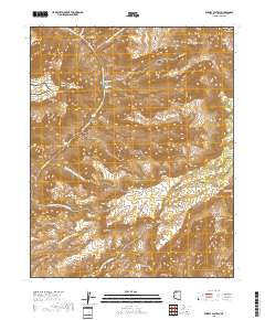 Powell Plateau 2018 topographic map thumbnail