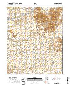Powerline Well 2018 topographic map thumbnail