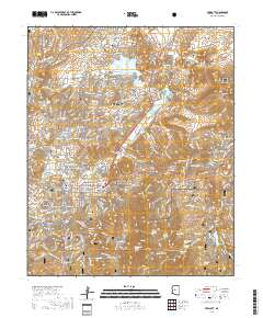 Prescott 2018 topographic map thumbnail