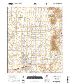 Prescott Valley North 2018 topographic map thumbnail