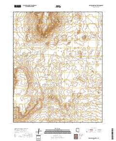 Preston Mesa South 2018 topographic map thumbnail