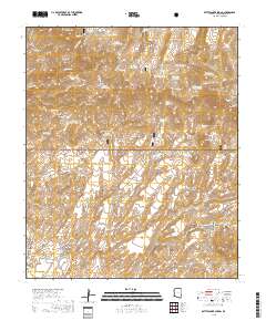 Rattlesnake Spring 2018 topographic map thumbnail