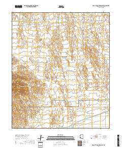 Red Bluff Mountain East 2018 topographic map thumbnail