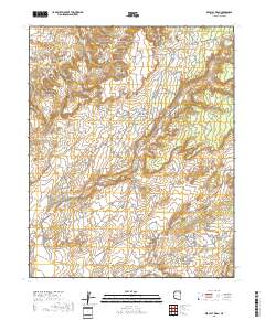 Red Clay Wash 2018 topographic map thumbnail