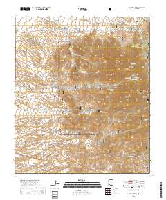 Mount Hopkins 2018 topographic map thumbnail