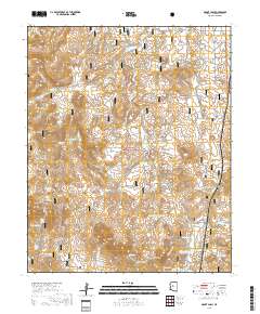 Mount Josh 2018 topographic map thumbnail