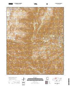 Mount Lemmon 2018 topographic map thumbnail