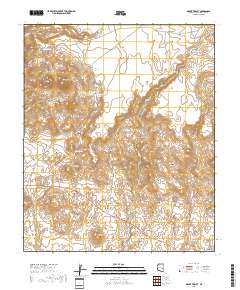 Mount Triplet 2018 topographic map thumbnail