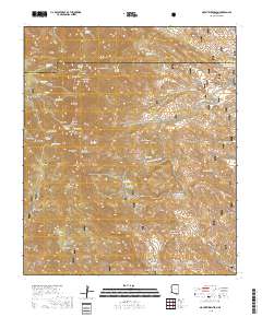Mount Wrightson 2018 topographic map thumbnail