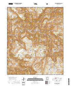 Mule Hoof Bend 2018 topographic map thumbnail