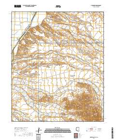 Mule Wash 2018 topographic map thumbnail