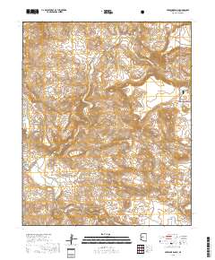 Muleshoe Ranch 2018 topographic map thumbnail