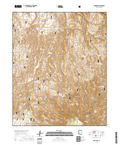 Munds Draw 2018 topographic map thumbnail