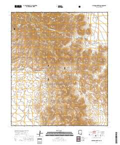 Muskhog Mountain 2018 topographic map thumbnail