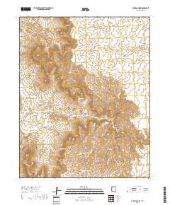 Mustang Point 2018 topographic map thumbnail