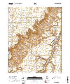Navajo Bridge 2018 topographic map thumbnail